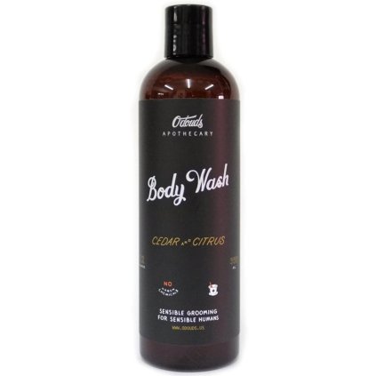 odouds body wash cedar citrus pansky sprchovy gel min