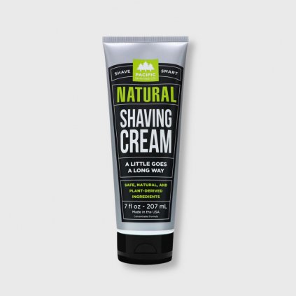 pacific shaving natural shaving cream