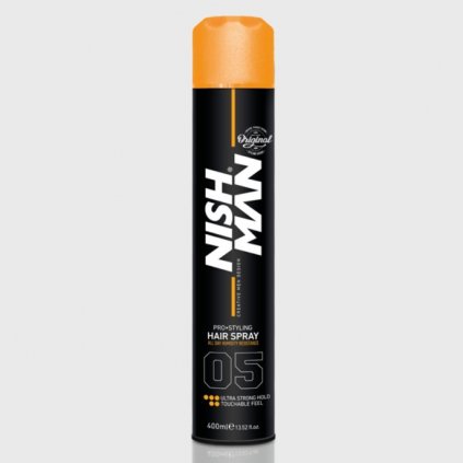 Nish Man Ultra Strong Hair Spray extra silný lak na vlasy 400 ml