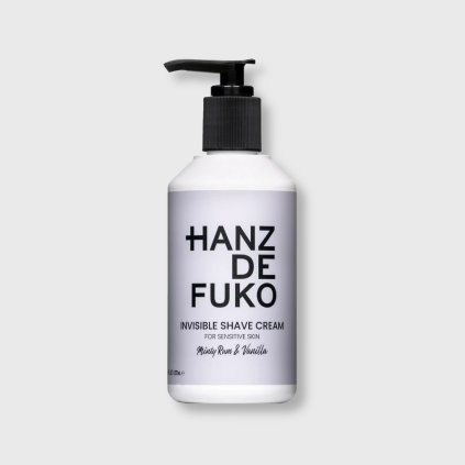 hanz de fuko invisible shave cream
