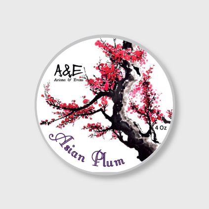 ariana evans asian plum shaving soap