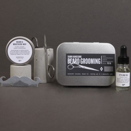 Damn handsome beard grooming kit new