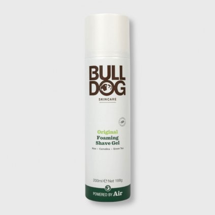 bulldog original foaming shave gel na holeni