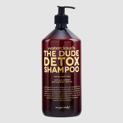 the dude detox shampoo 1000ml