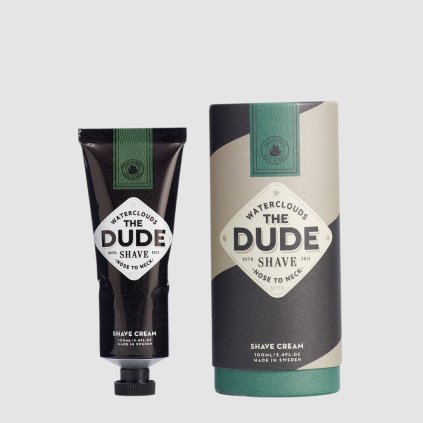 waterclouds the dude shave cream