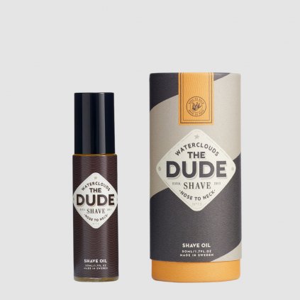 waterclouds the dude shave oil