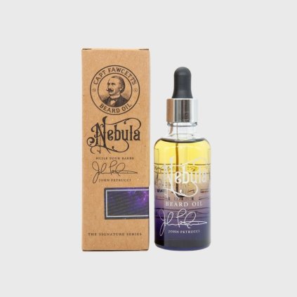 captain fawcett john petrucci nebula beard oil