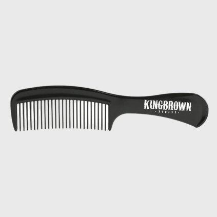 king brown pomade black handle comb hreben na vlasy