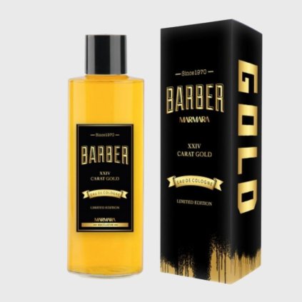 Kolínská voda MARMARA Barber XXIV Carat gold Eau de cologne 500 ml