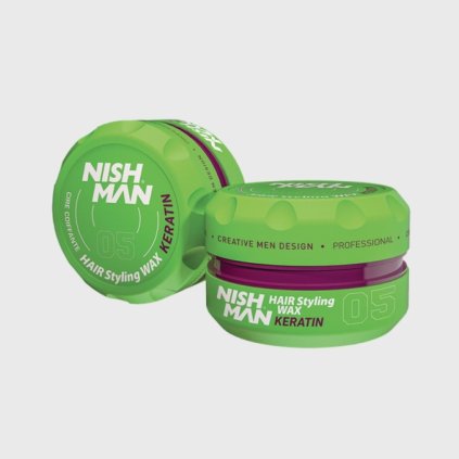 nish man hair styling wax keratin 150ml