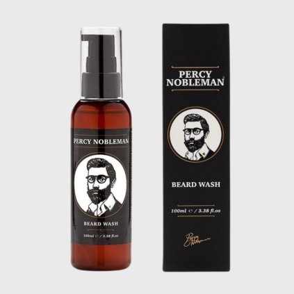 percy nobleman beard wash sampon na vousy 100ml