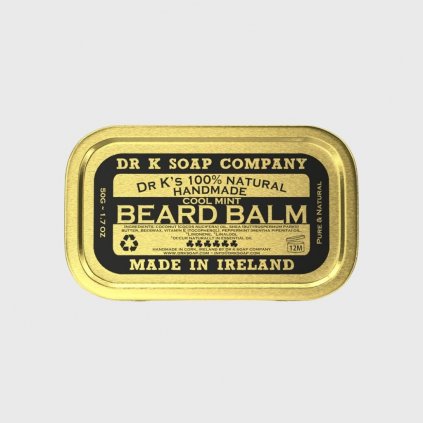 dr k soap company cool mint beard balm