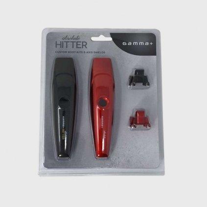 gamma piu absolute hitter trimmer cover kit red black