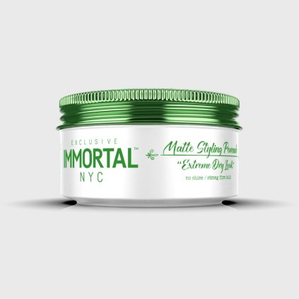 Immortal NYC Matte Styling Pomade Extreme Dry Look matná pomáda na vlasy