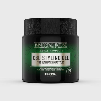 immortal infuse cbd styling gel 500ml