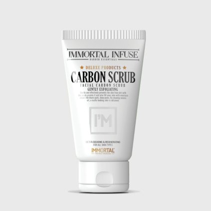 immortal infuse carbon scrub peeling na oblicej 250ml