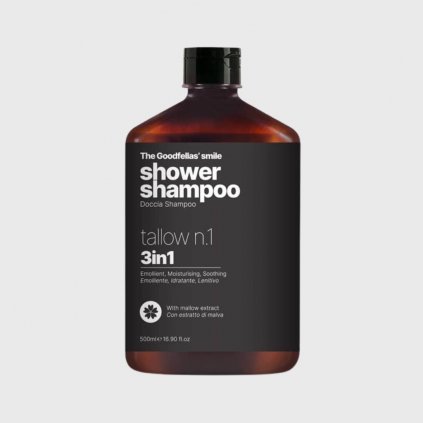 the goodfellas smile tallow n1 shower shampoo 500ml
