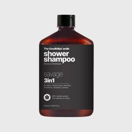 the goodfellas smile savage shower shampoo 500ml