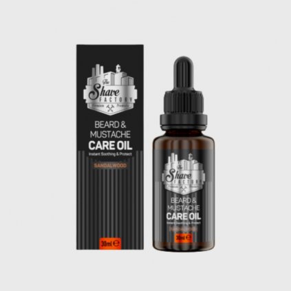 the shave factory sandalwood olej na vousy 30ml