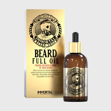 immortal beard oil olej na vousy 50ml