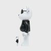 MEDICOM TOY 400% & 100% BE@RBRICK Snoopy White Sox