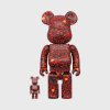 MEDICOM TOY 400% & 100% BE@RBRICK Amplifier (Red) by HIDE