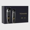 JRL x Lamborghini Diamante Collection Black: Clipper + Trimmer set profesionálního střihacího a konturovacího strojku černý  + stylingový hřeben na vlasy zdarma