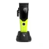 rovra professional cordless hair clipper lime with charging stand