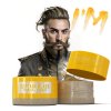 immortal nyc captain black hair styling wax vosk na vlasy argan and keratin komplex 150ml man yellow