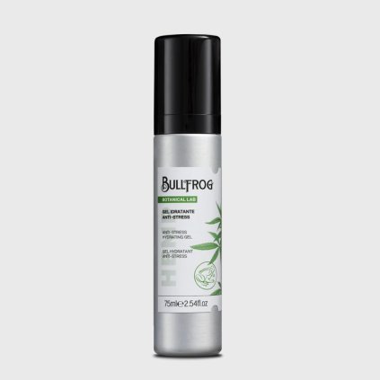 Bullfrog Anti Stress Hydrating Gél antistresový hydratačný gél na tvár a fúzy 75 ml