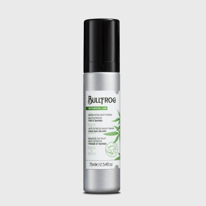 Bullfrog Anti Stress Night Mask antistresová nočná maska na tvár a fúzy 75 ml