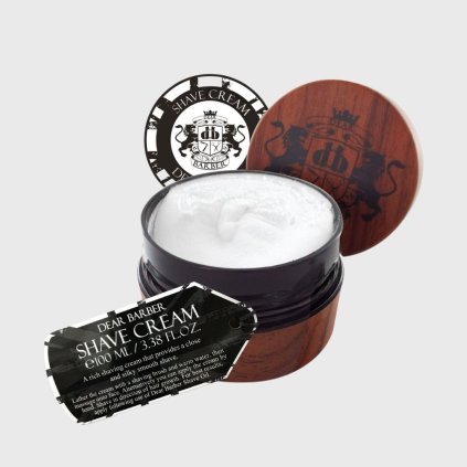 krém na holenie dear barber 100ml