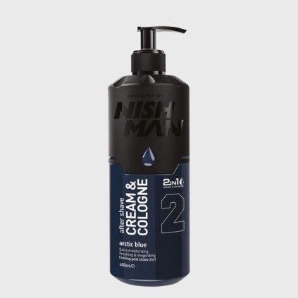 nish man krémová kolínska voda arctic blue 400ml