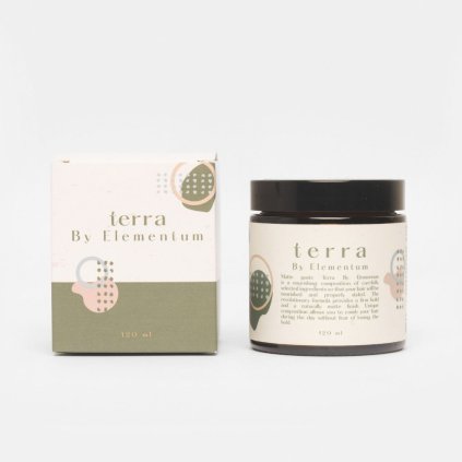 Matná pasta na vlasy By Elementum Terra Matte Paste 120 ml