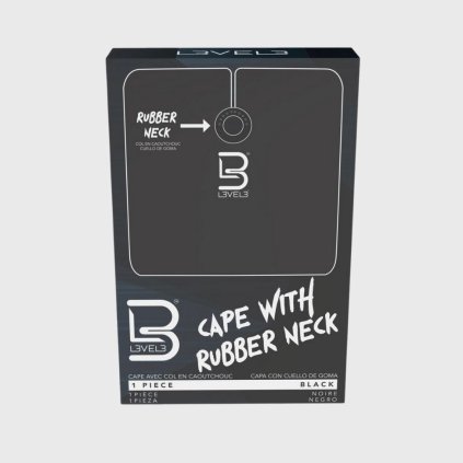 l3vel3 gumová čiapka na rezanie krku holičská plastová s gumovou čiapkou