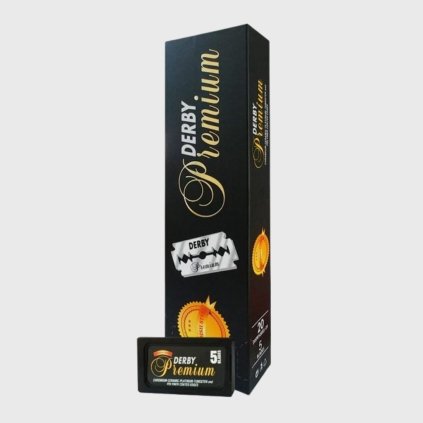 derby premiun žiletky s dvojitým ostrím 100ks