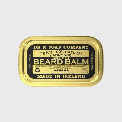 dr k soap company chladivý mätový balzam na fúzy