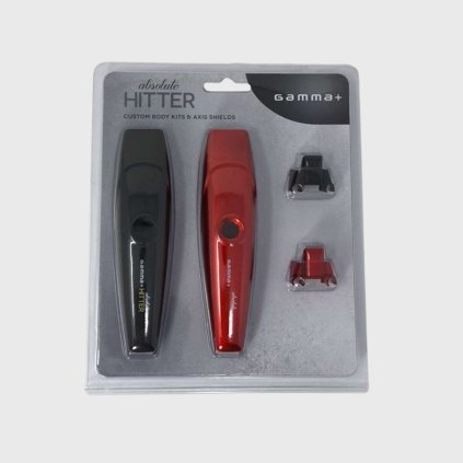 sada krytu zastrihávača gamma piu absolute hitter červená čierna