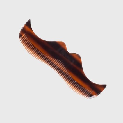 Hrebeň na plnofúz v tvare fúzov Morgan's imitácia korytnačiny