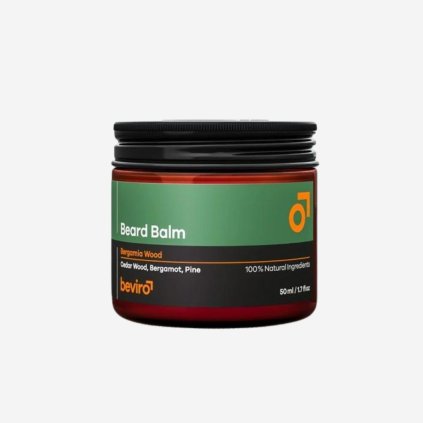 balzam na fúzy beviro bergamia wood 50ml