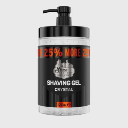 the shave factory crystal gél na holenie 1250ml