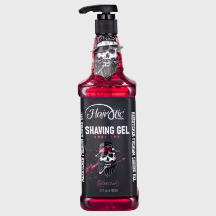 Hairotic Code Red Shaving Gél gél na holenie 1100 ml
