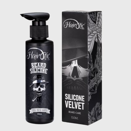 Hairotic Beard Silicone Velvet balzam pre zamatové zmäkčenie fúzov 150 ml
