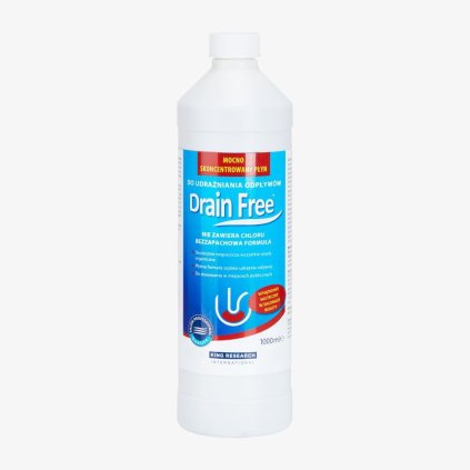 Barbicide Drainage Relief Fluid na uvoľnenie upchatých odtokov v kozmetických a kaderníckych salónoch 1000 ml