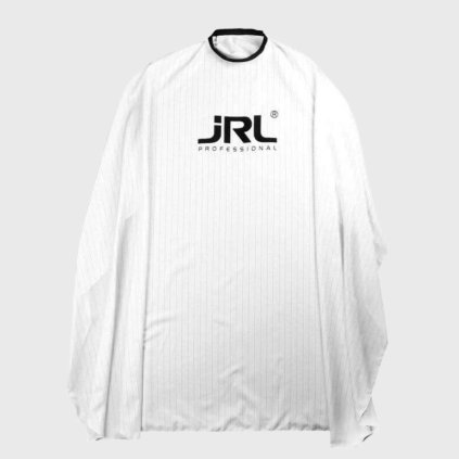 JRL profesionálny rezací plášť na holenie biely