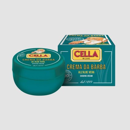 Cella Milano Organic Shave Cream Aloe Vera krem na holení 150ml