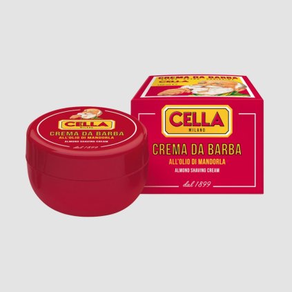 Cella Milano Shaving Cream krem na holenie s mandľovým olejom