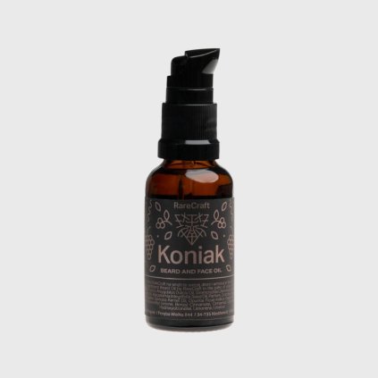 Olej na fúzy RareCraft Koniak Beard Oil 30 ml