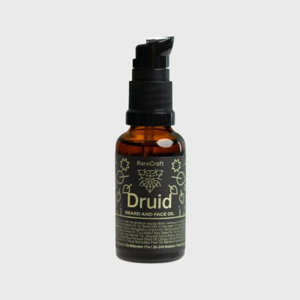 Olej na fúzy RareCraft Driud Beard Oil 30 ml
