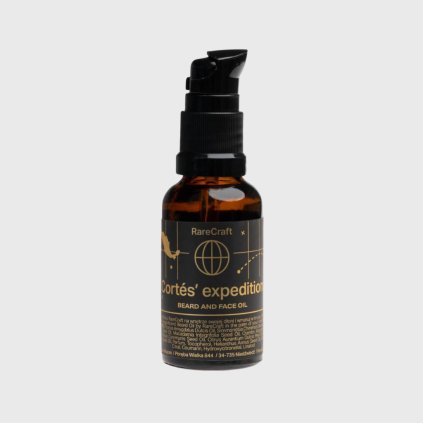 Olej na fúzy RareCraft Cortes Expedition Beard Oil 30 ml